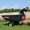 Brinly 17 Cu. Ft. Poly Lawn Cart: 850 lbs. Capacity, Durable Compression Molded, Steep Dump Angle PCT-17BH - alternate 2